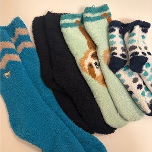 Cozy Fuzzy Socks Set